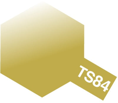 Tamiya TS-84 Metallic Gold Synthetic Lacquer for Plastics - 100ml Spray Can