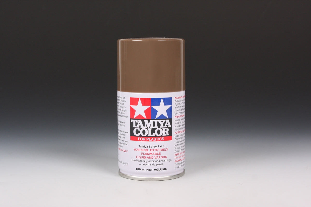 Tamiya TS-90 Brown (JGSDF) Synthetic Lacquer for Plastics - 100ml Spray Can