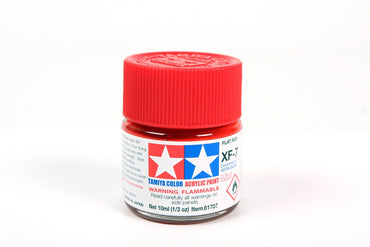 Tamiya XF-7 Flat Red Acrylic Paint - 10ml Bottle