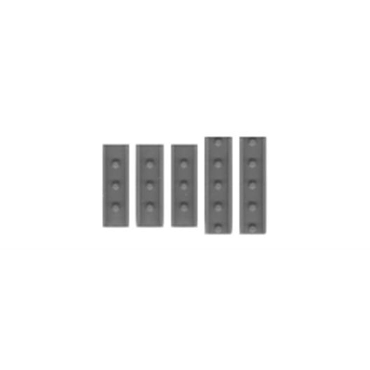 Tichy Train Group 2026 O Splice Plates - Steel Channel 9", 26 Pieces
