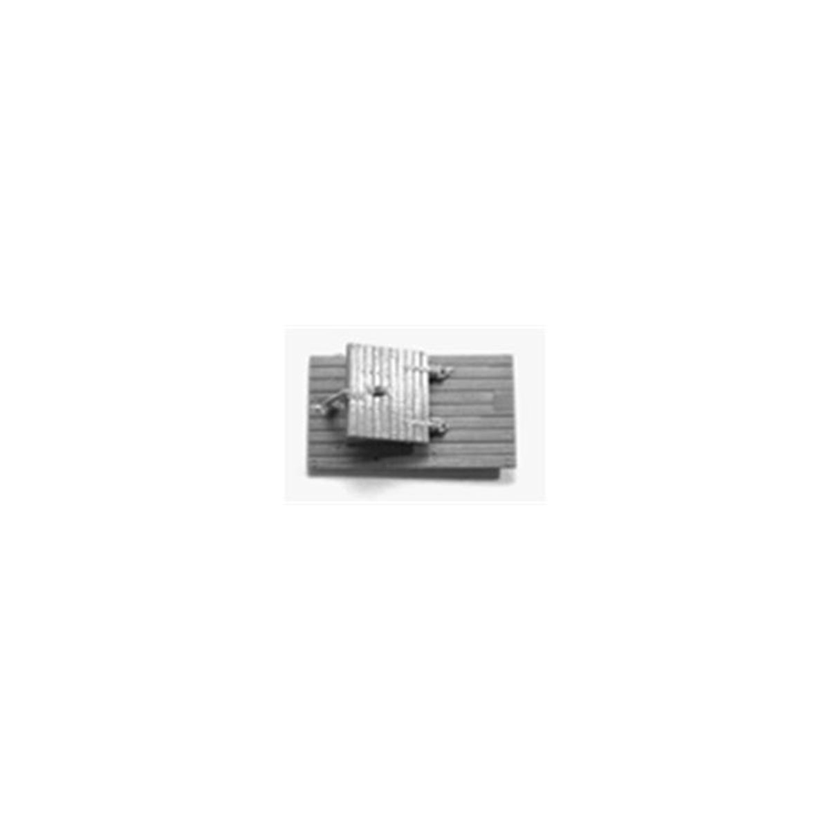 Tichy Train Group 3023 HO Reefer Hatches Wood Icing Platforms, 4 Sets