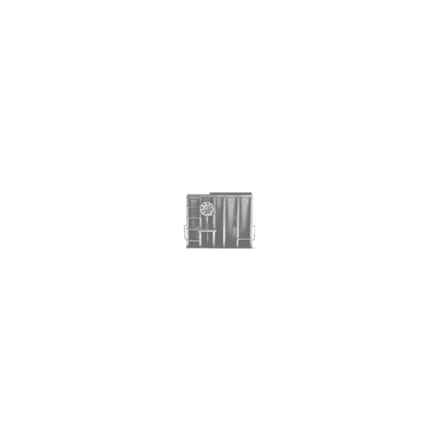 Tichy Train Group 3064 HO Bulkhead Flatcar Ends, 2 Pieces