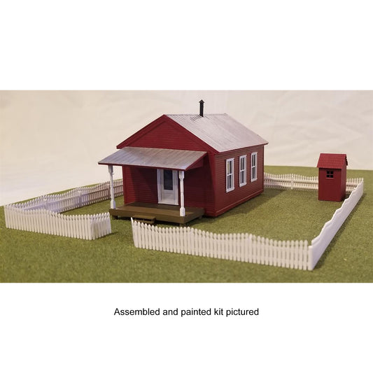Tichy Train Group 7021 HO One Room Schoolhouse Kit