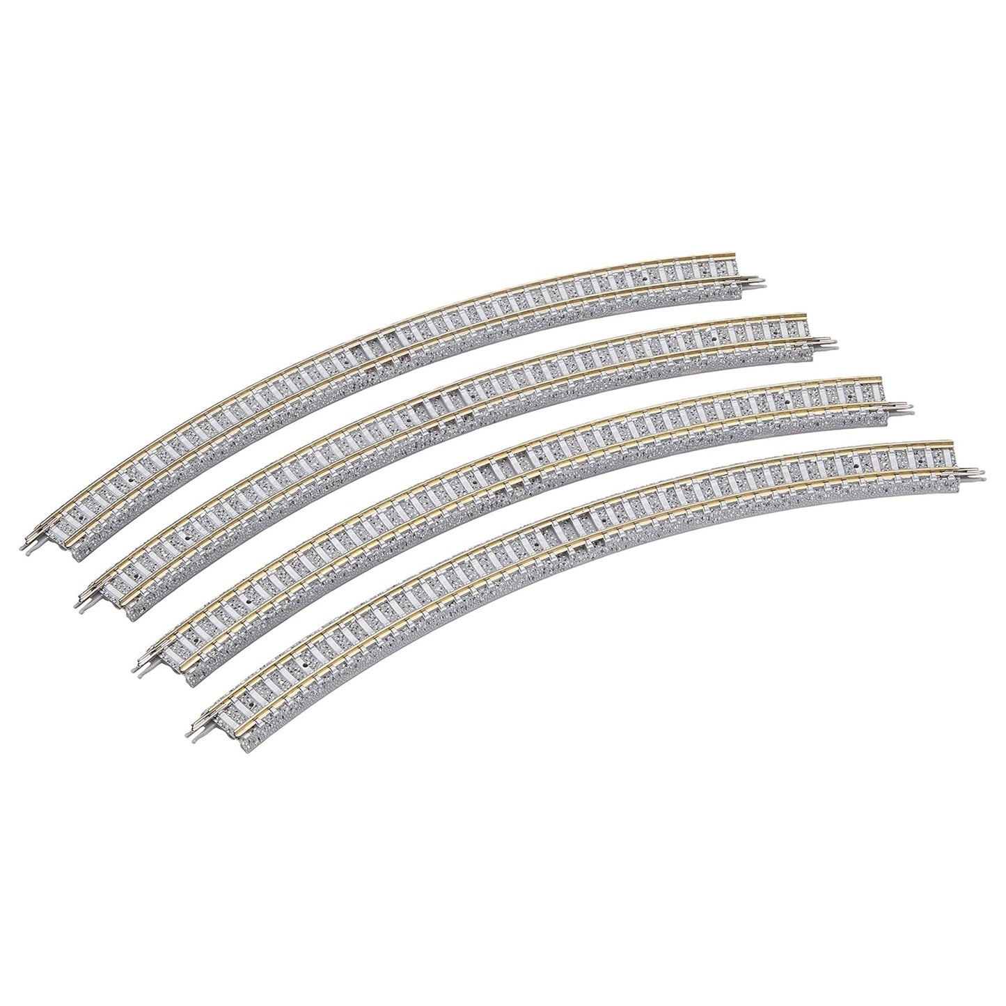 Tomix 1191 N Fine Track Curved Segment C280-45-PC (F) - 280mm (11") Radius 45 Degree, 4-Pack