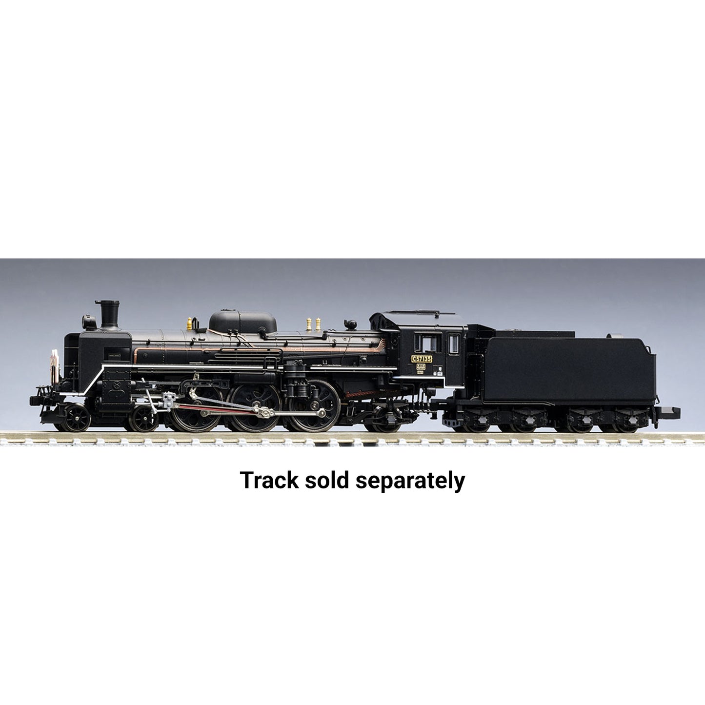 Tomix 2012 N C57 Steam Locomotive, Japanese National Railways #135 (Standard DC)