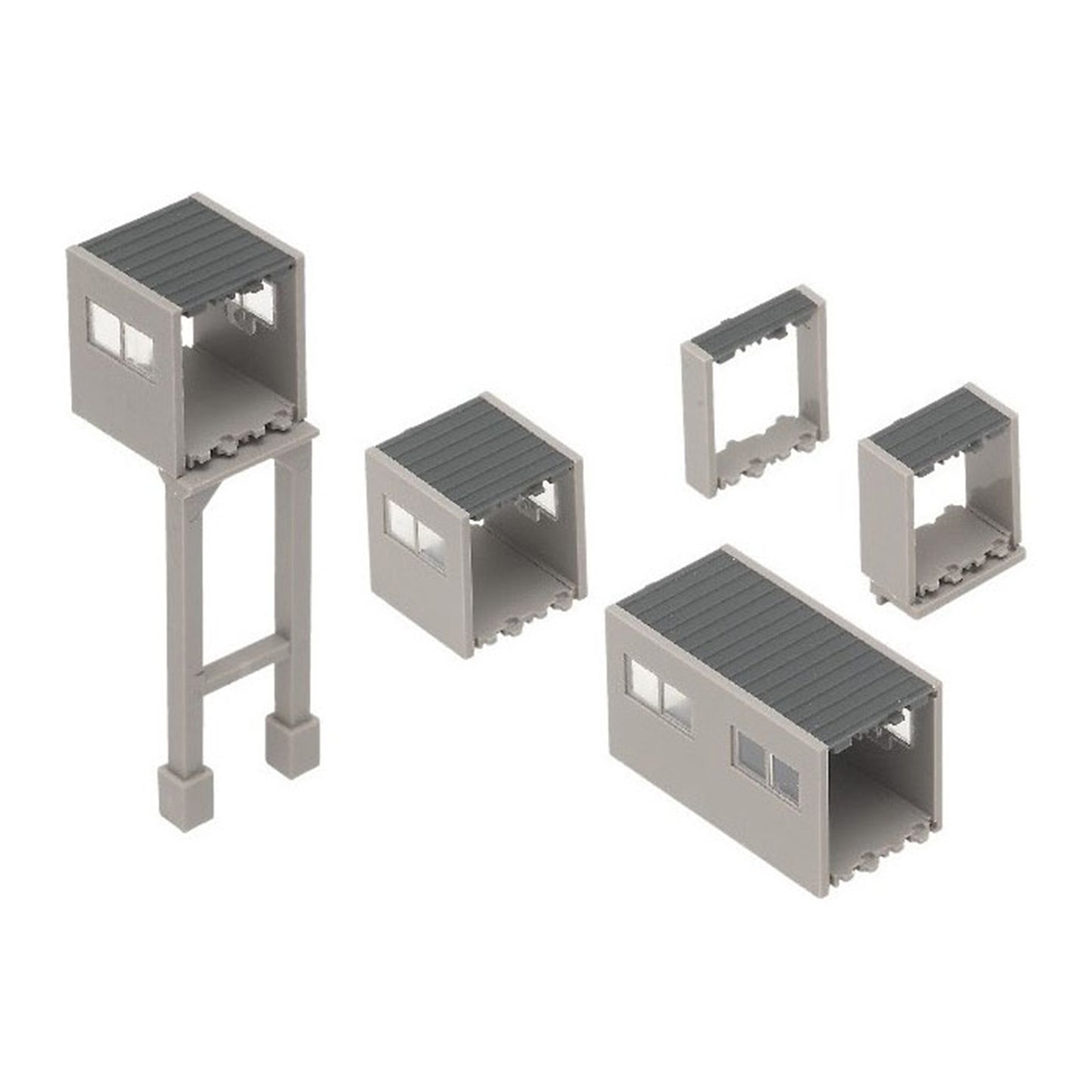 Tomix 4077 N Station Platform Multi-Overpass Aisle Extension Set, Structure Kit
