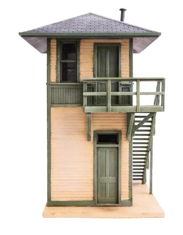 Walthers Cornerstone 933-3556 HO Trackside Signal Tower Kit