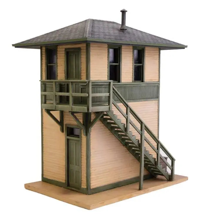 Walthers Cornerstone 933-3556 HO Trackside Signal Tower Kit