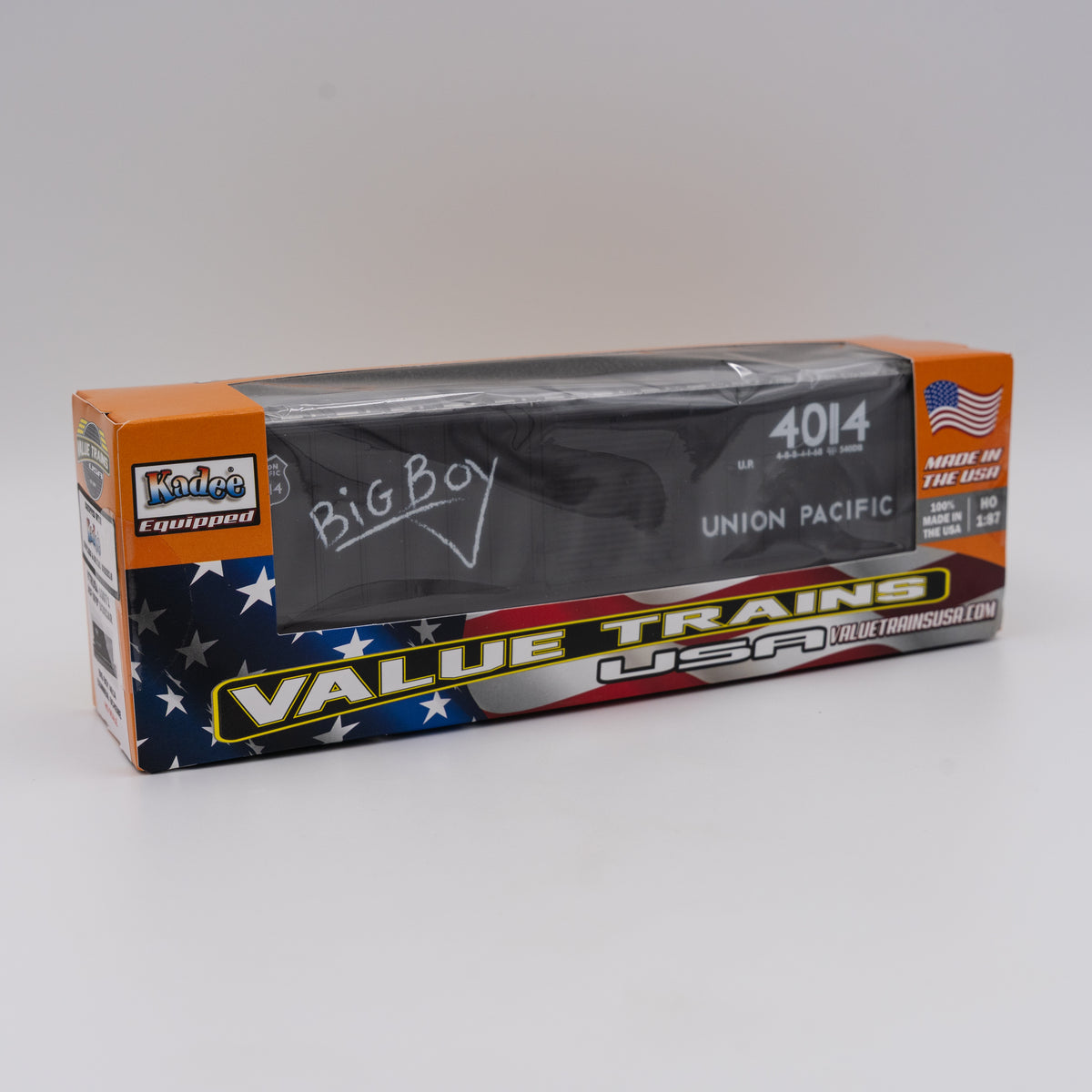 Value Trains USA 10117 - HO Box Car, Big Boy 4014 Commemorative Scheme