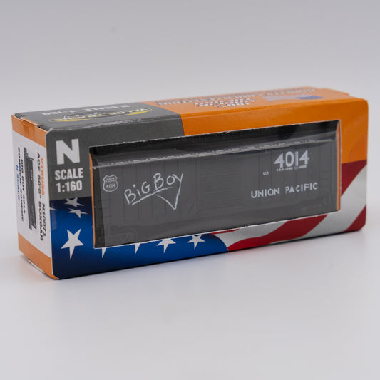 Value Trains USA N10117 - N Box Car, Big Boy 4014 Commemorative Scheme