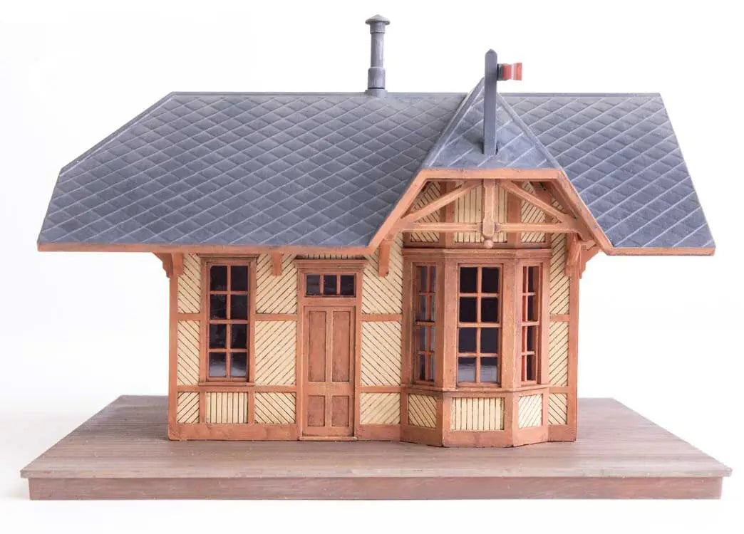 Walthers Cornerstone 933-3555 HO Victoria Springs Station Kit