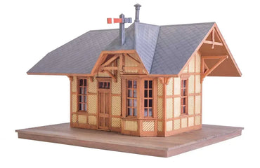 Walthers Cornerstone 933-3555 HO Victoria Springs Station Kit