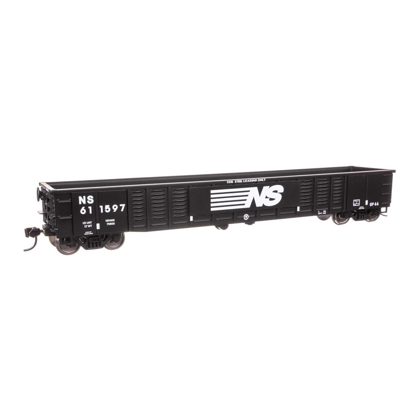 WalthersMainline 910-6083 HO 53' Corrugated-Side Gondola, Norfolk Southern #611597