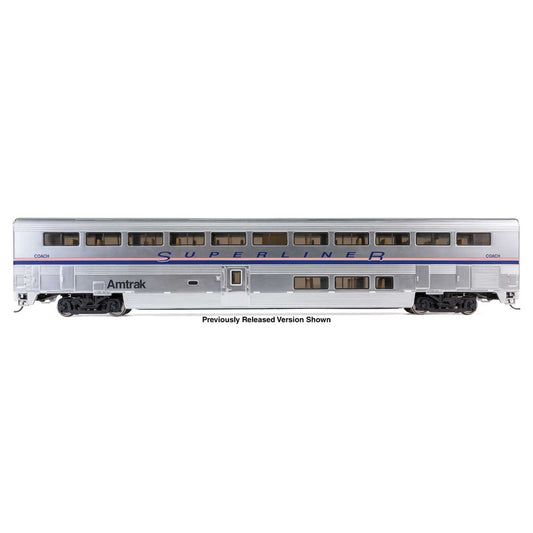 [PREORDER] WalthersProto 920-12062 85' Bombardier Superliner II Coach (Lighted), Amtrak Phase IV #34102