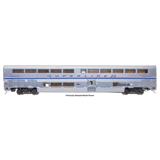 [PREORDER] WalthersProto 920-12072 85' Bombardier Superliner II Sleeper (Lighted), Amtrak Phase IV #32070 "Alabama"