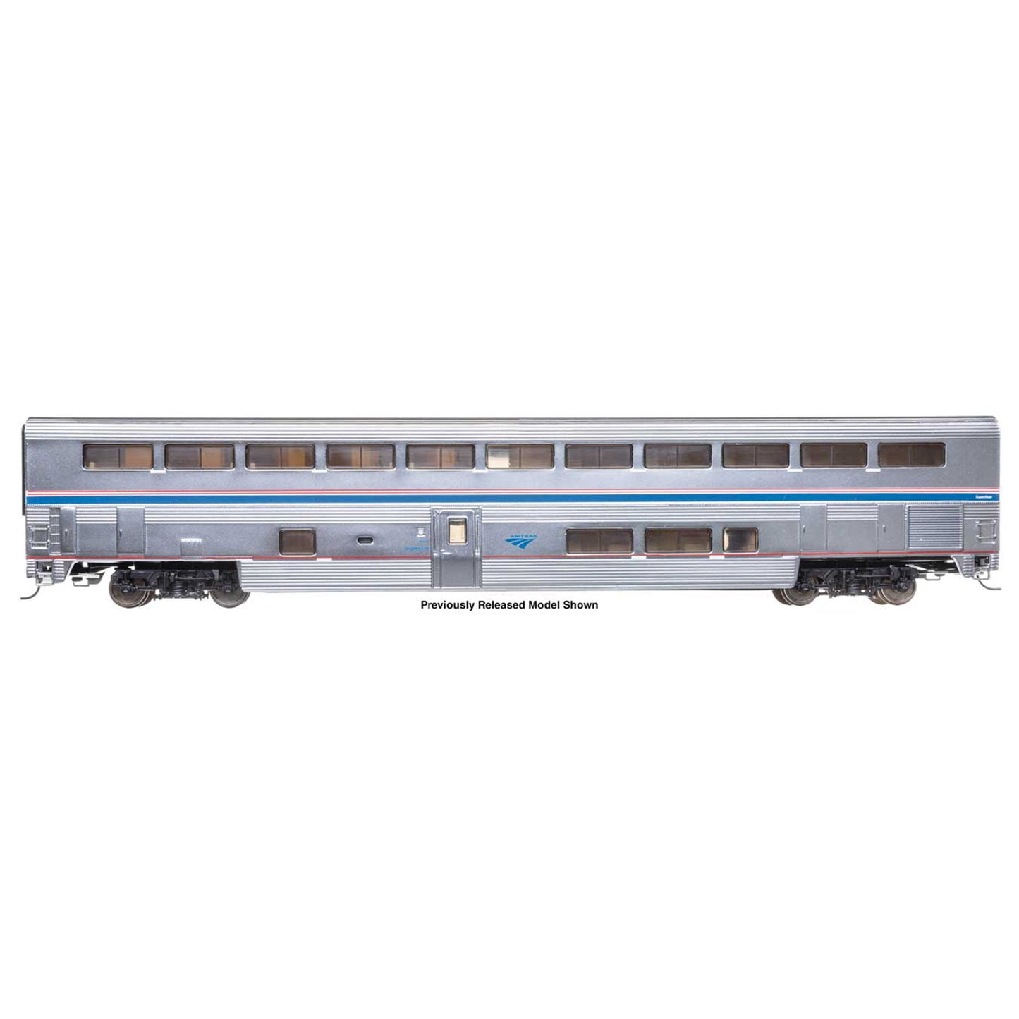 [PREORDER] WalthersProto 920-12076 85' Bombardier Superliner II Sleeper (Lighted), Amtrak Phase VI #32111