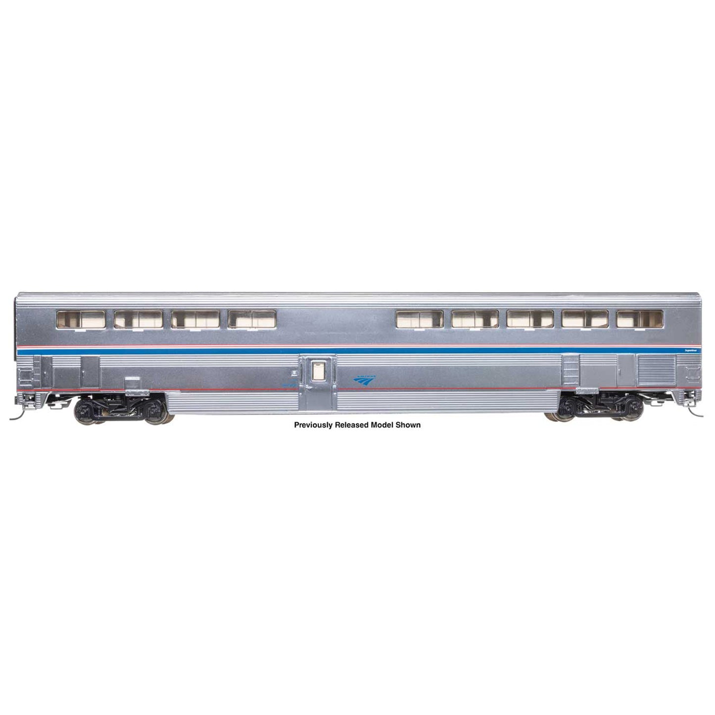 [PREORDER] WalthersProto 920-12085 85' Bombardier Superliner II Diner (Lighted), Amtrak Phase VI #38068