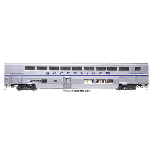 [PREORDER] WalthersProto 920-12102 85' Bombardier Superliner II Transition Sleeper (Lighted), Amtrak Phase IV #39003
