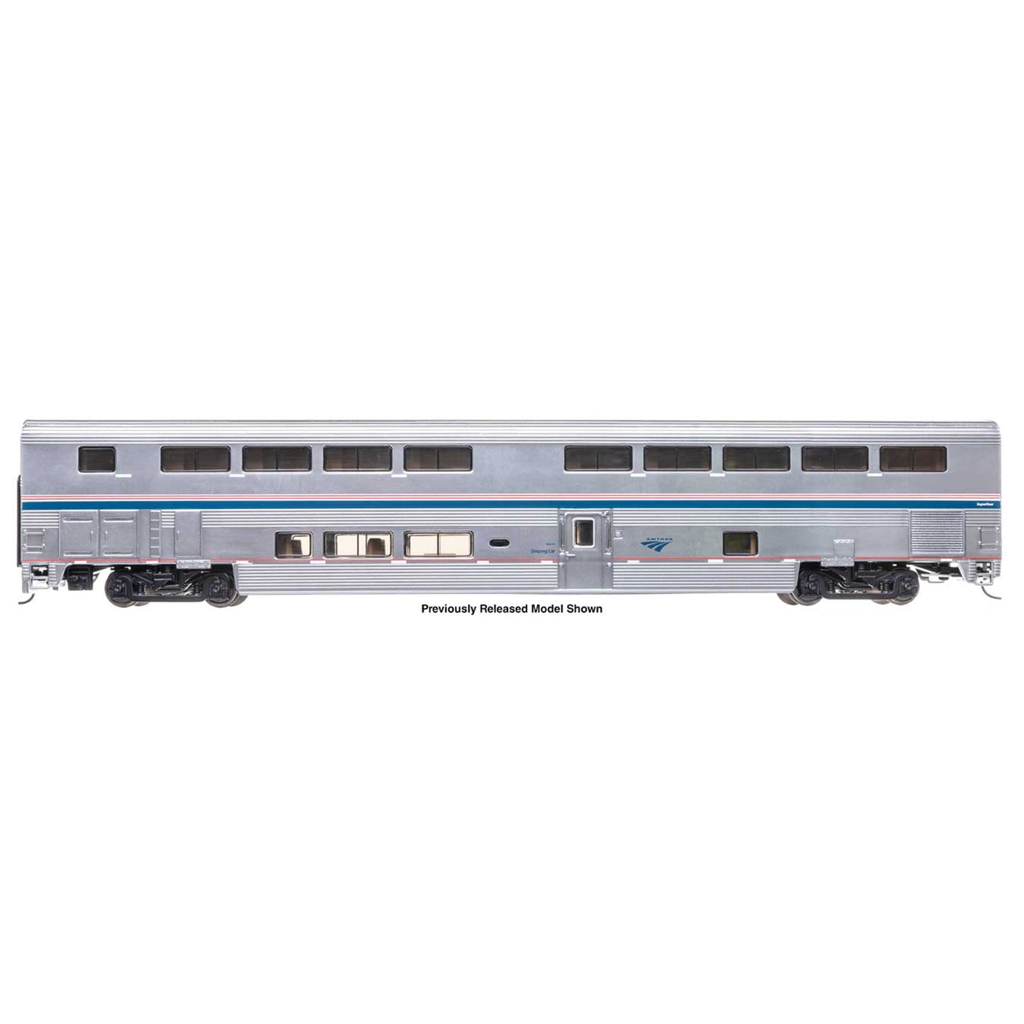 [PREORDER] WalthersProto 920-12104 85' Bombardier Superliner II Transition Sleeper (Lighted), Amtrak Phase VI #39020