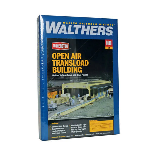 Walthers Cornerstone 933-2918 HO Open Air Transload Building Kit