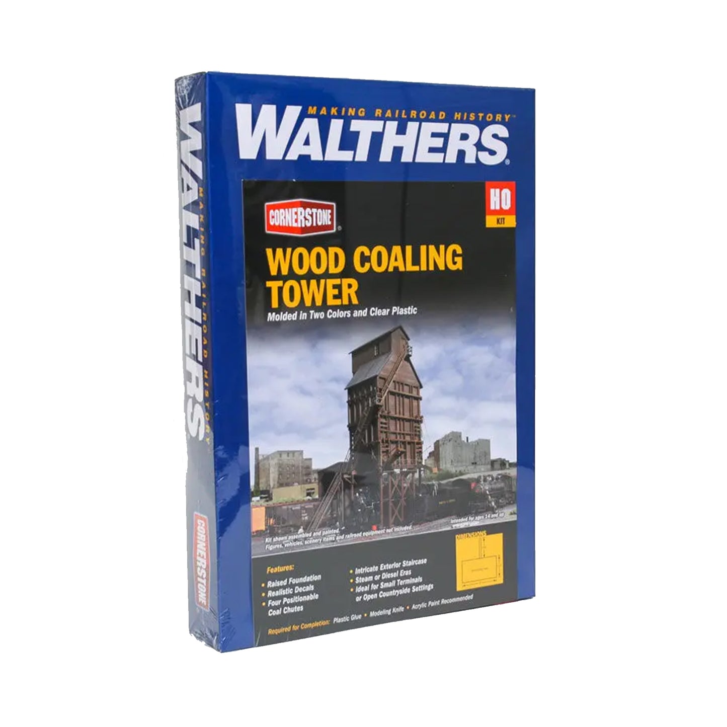 Walthers Cornerstone 933-2922 HO Wood Coaling Tower Kit