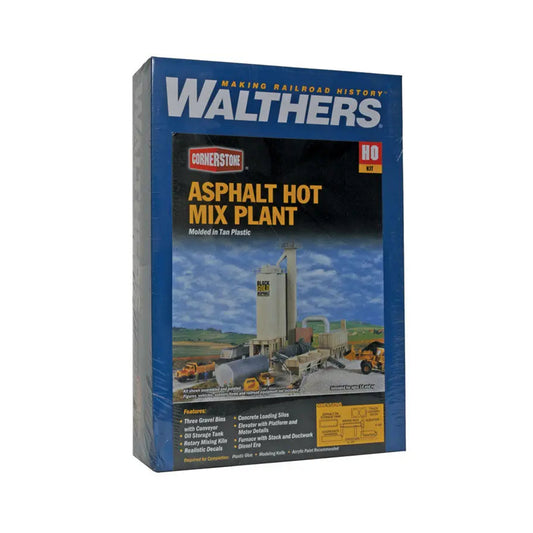 Walthers Cornerstone 933-3085 HO Asphalt Hot Mix Plant Kit