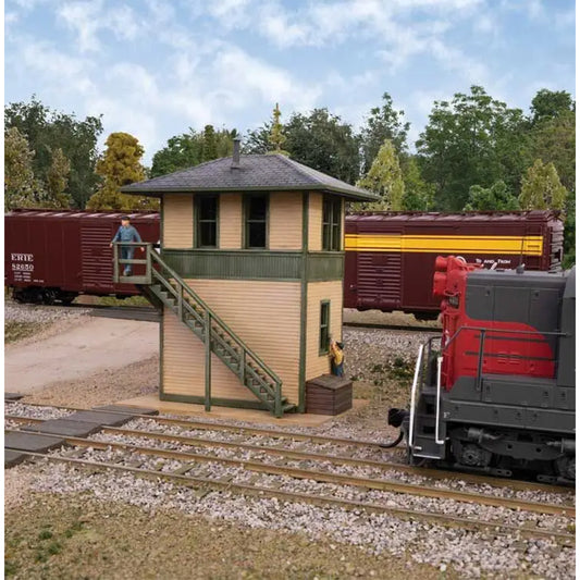 Walthers Cornerstone 933-3556 HO Trackside Signal Tower Kit