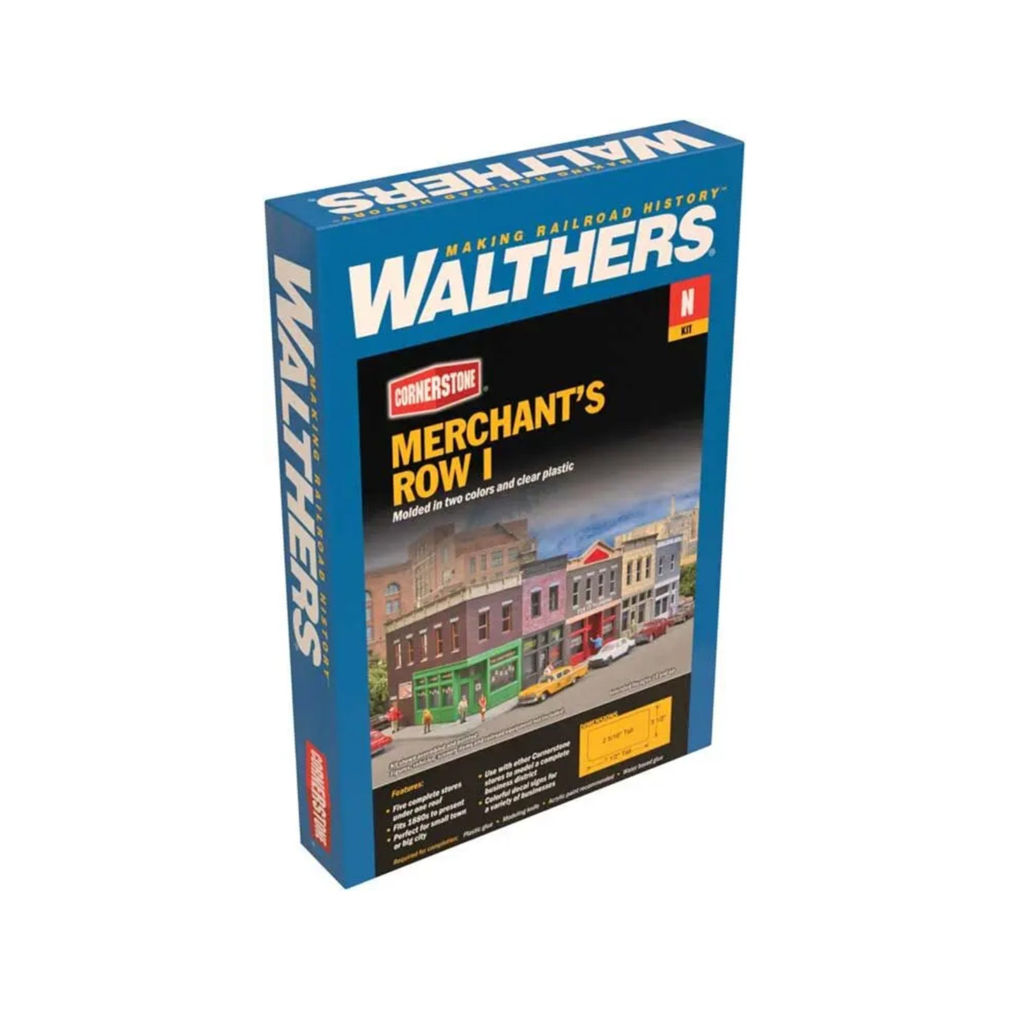 Walthers Cornerstone 933-3850 N Merchant's Row I Kit