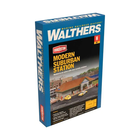 Walthers Cornerstone 933-3887 N Modern Suburban Station Kit