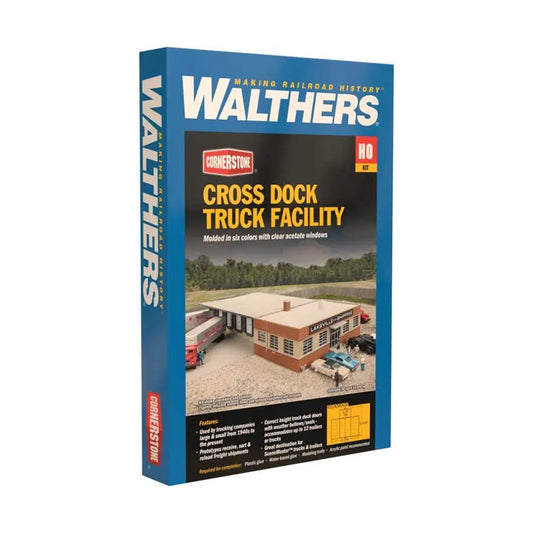 Walthers Cornerstone 933-4131 HO Cross Dock Truck Facility Kit