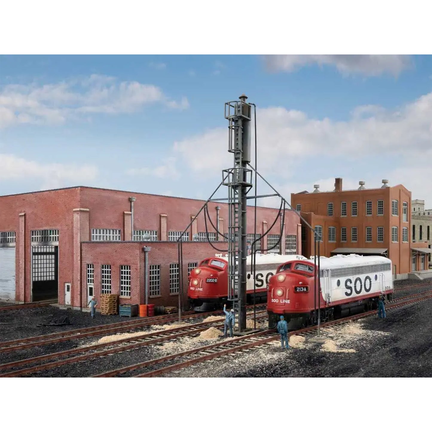 Walthers Cornerstone 933-4160 HO Diesel Sanding Tower Kit