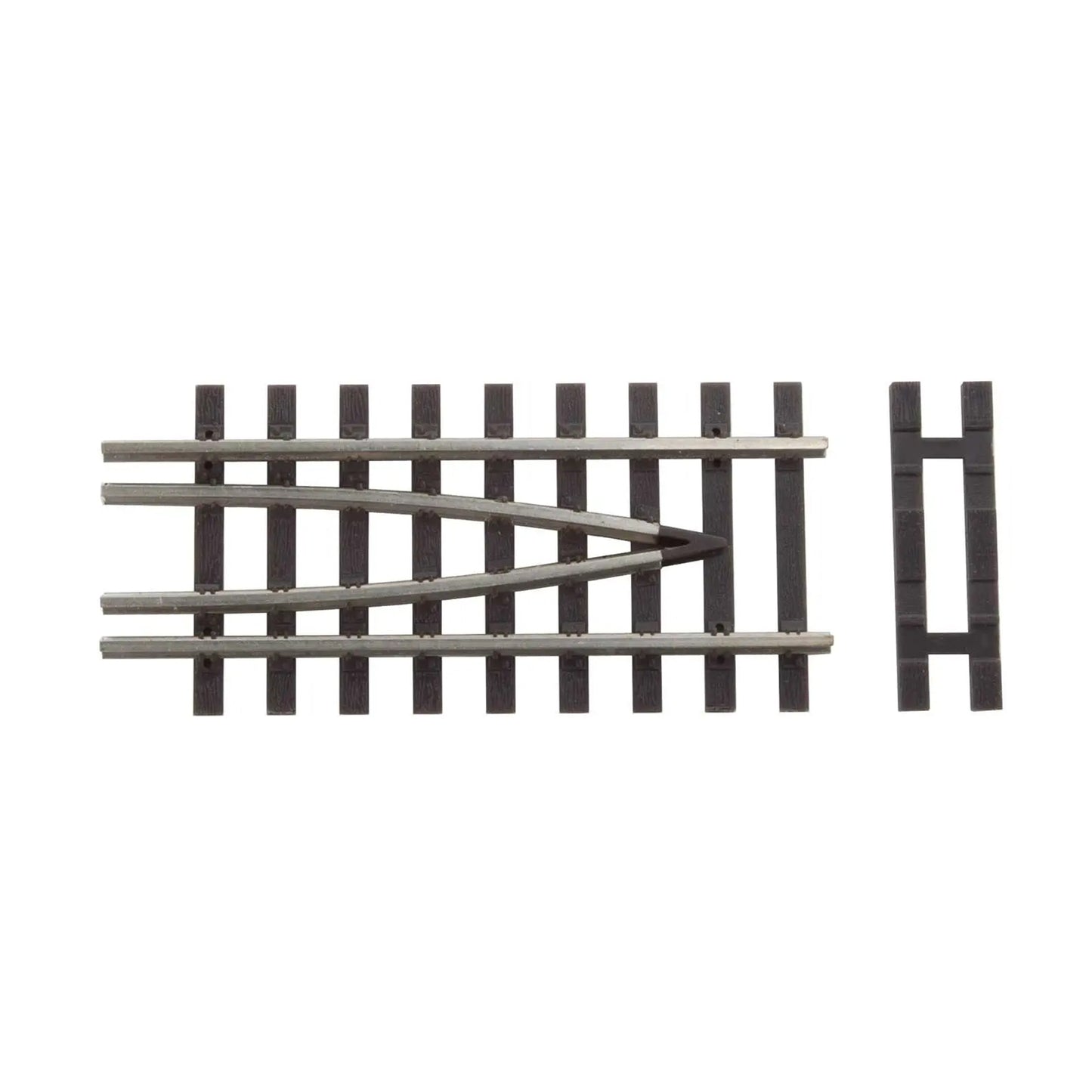 WalthersTrack HO 948-83005 Bridge Track End Piece Set, Code 83 Nickel Silver