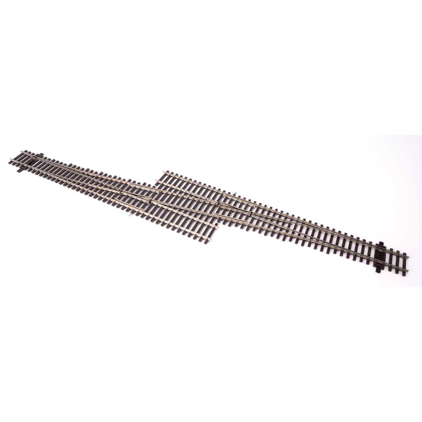 WalthersTrack 948-83075 HO DCC-Friendly #6 Single Left Hand Crossover, Code 83 Nickel Silver