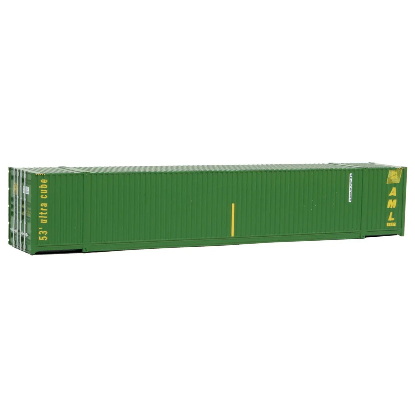 Walthers SceneMaster 949-8510 HO 53' Singamas Corrugated Side Container, Alaska Marine Lines