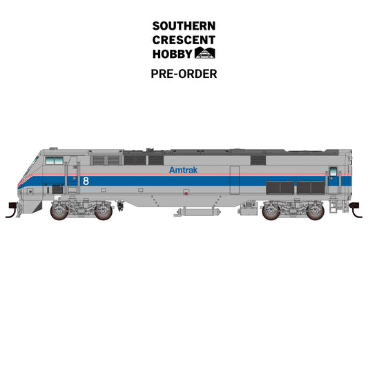 [PREORDER] WalthersMainline 910-21302 HO GE P42 Locomotive, Amtrak Phase IV #8, DCC/Sound
