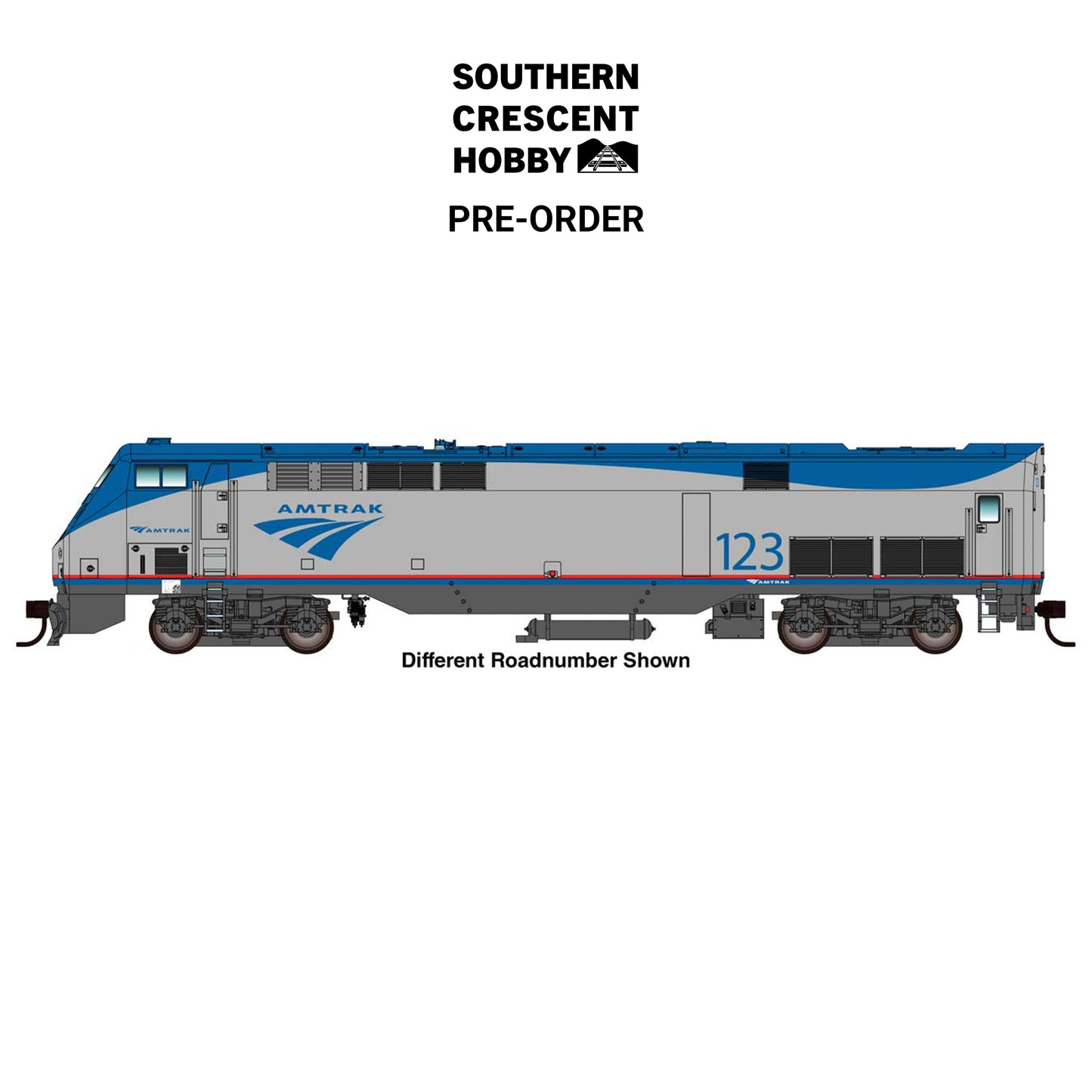 [PREORDER] WalthersMainline 910-21305 HO GE P42 Locomotive, Amtrak Phase V #153, DCC/Sound