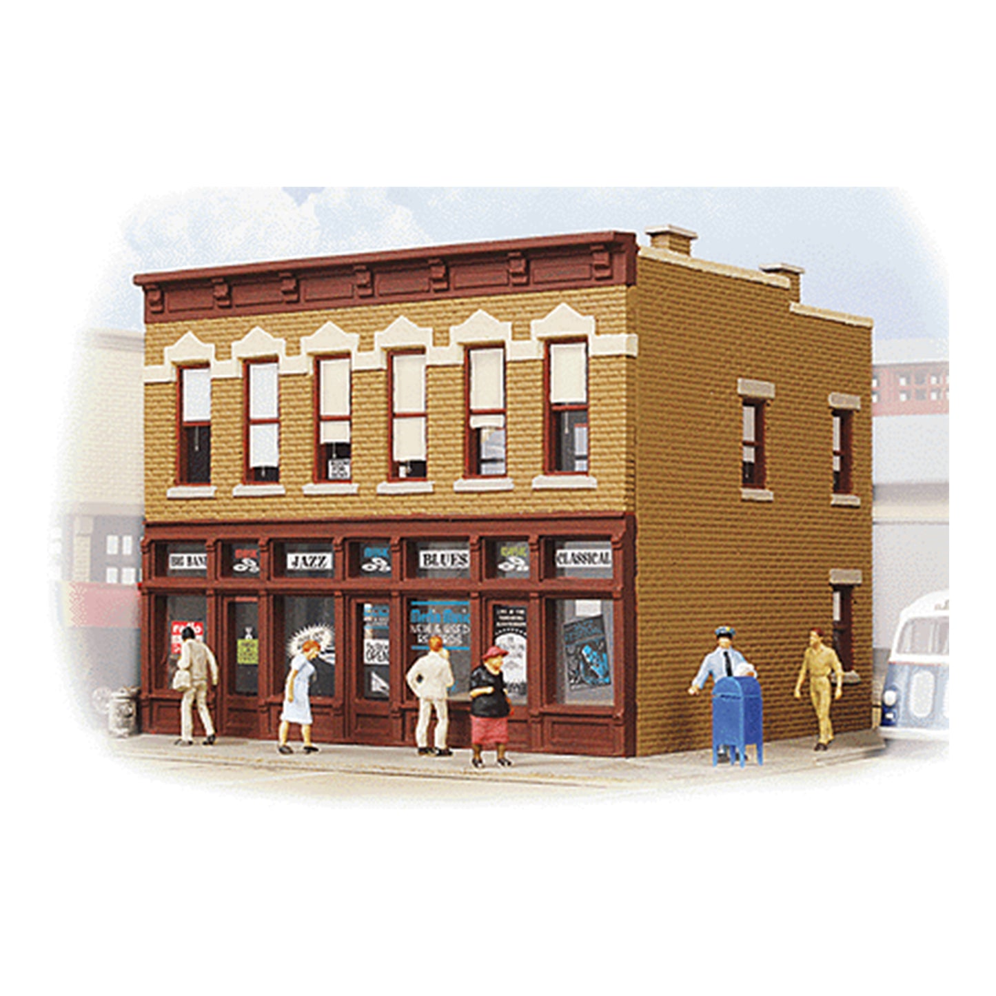 Walthers Trainline 931-806 HO Gemini Building, Assembled