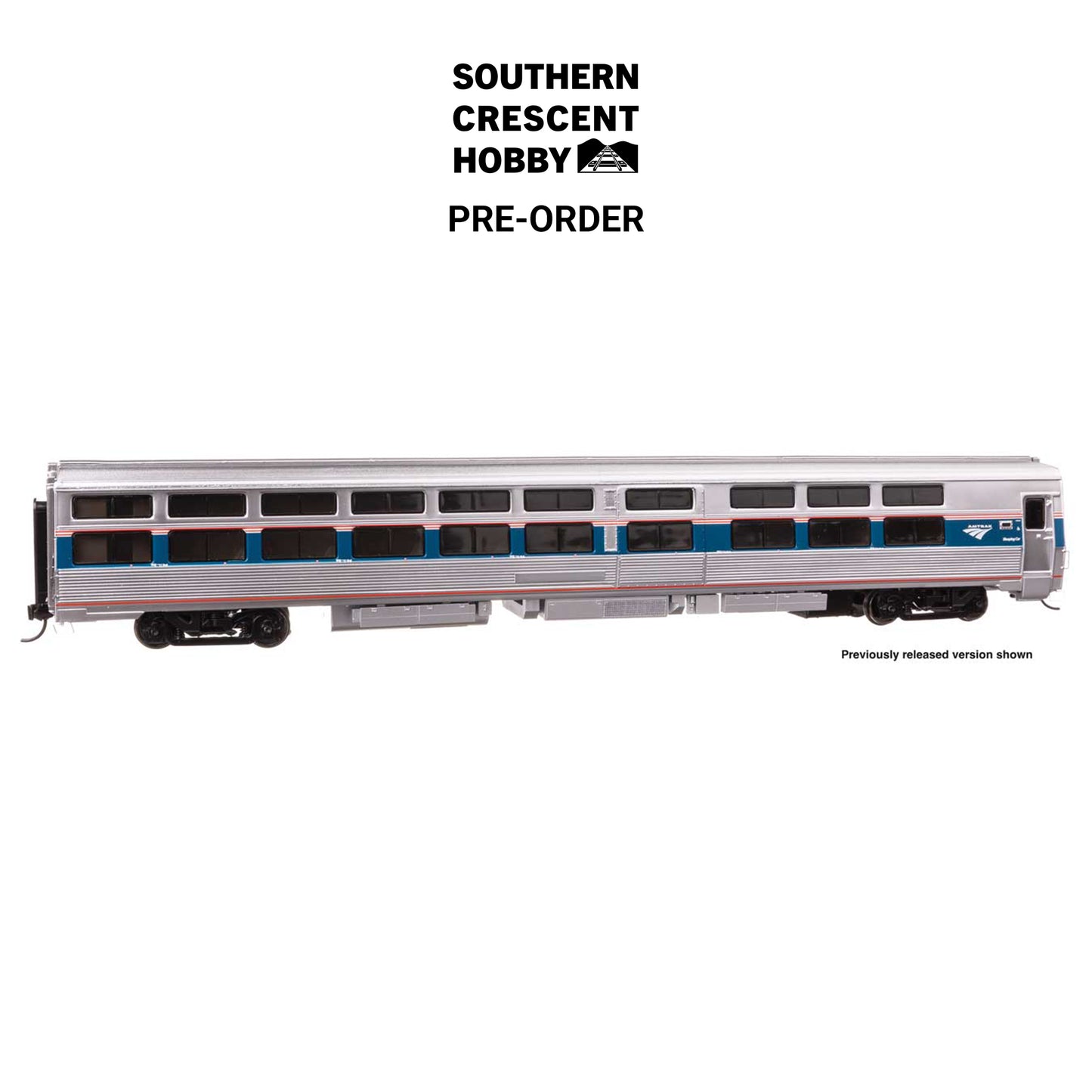 [PREORDER] WalthersProto 920-12315 HO 85' Viewliner I Sleeper (Lighted), Amtrak Phase VI #62013