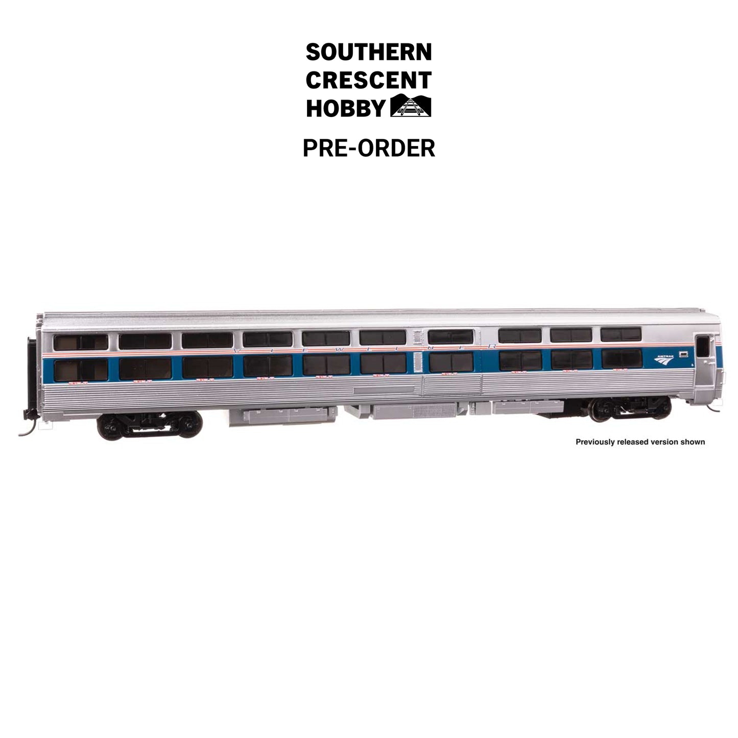 [PREORDER] WalthersProto 920-12320 HO 85' Viewliner I Sleeper (Lighted), Amtrak Phase VI Early #62040 Summer View