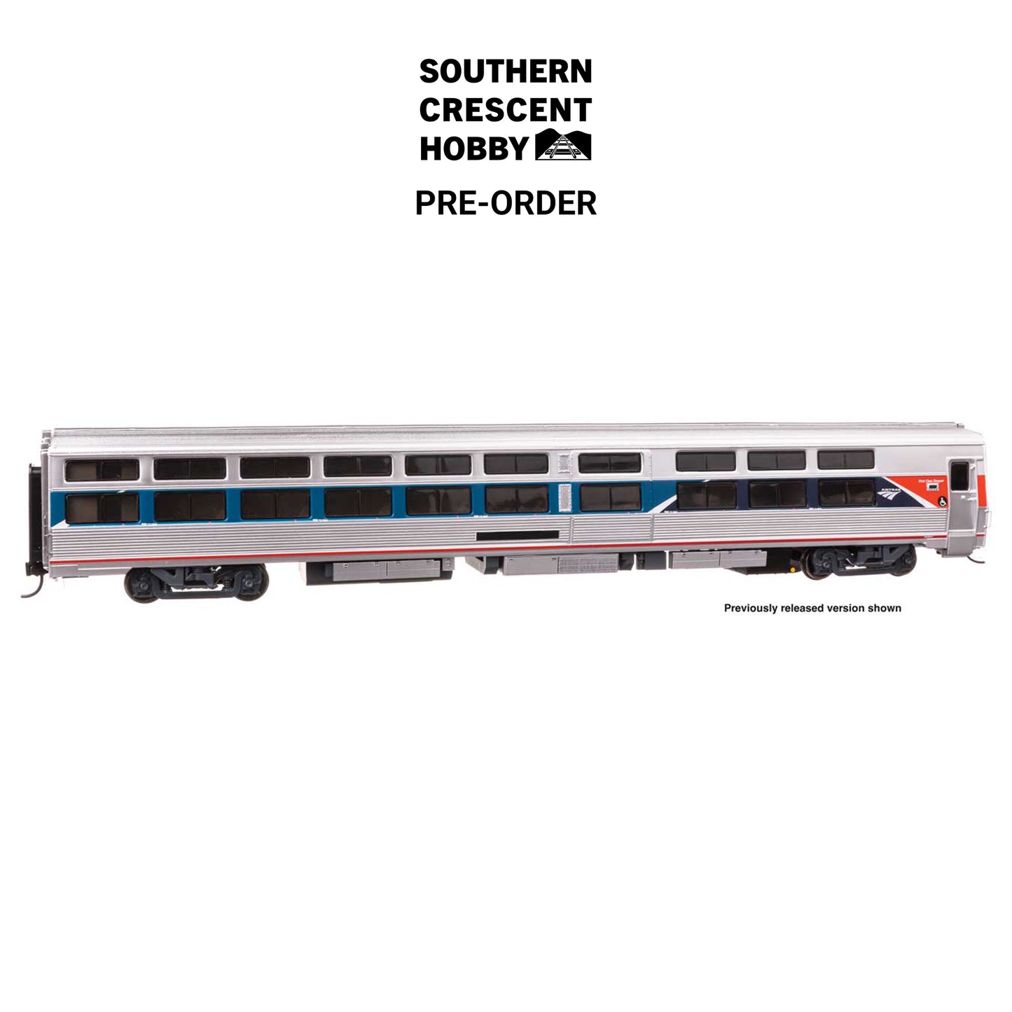 [PREORDER] WalthersProto 920-12321 HO 85' Viewliner I Sleeper (Lighted), Amtrak Phase VII #62005 Calumet River
