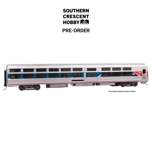 [PREORDER] WalthersProto 920-12321 HO 85' Viewliner I Sleeper (Lighted), Amtrak Phase VII #62005 Calumet River