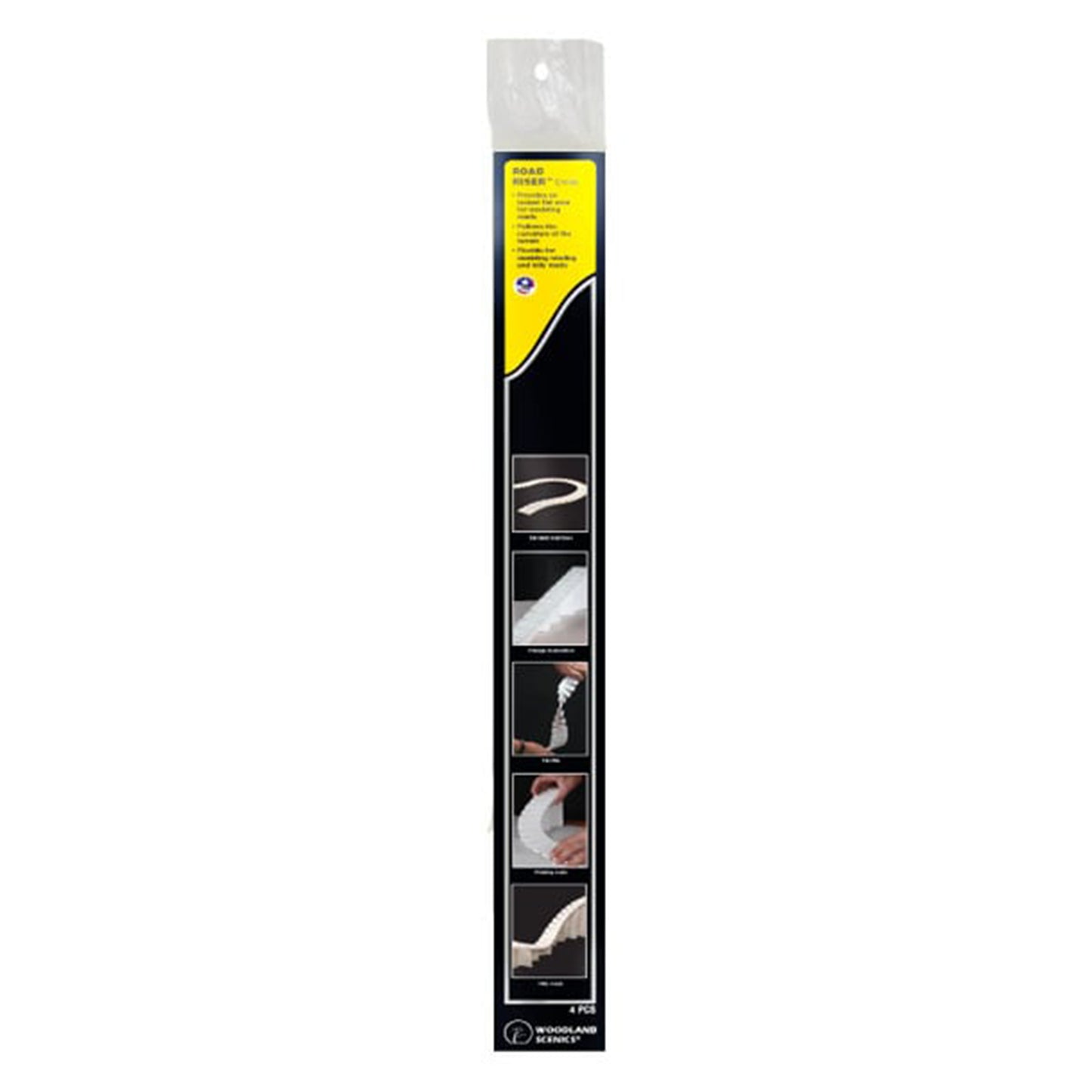 Woodland Scenics C1181 Road Riser, 4pk