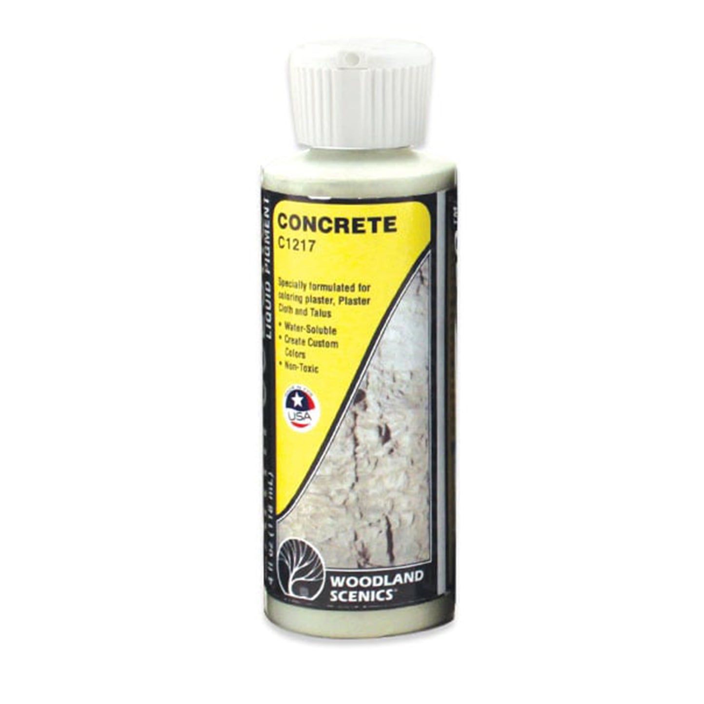 Woodland Scenics C1217 Liquid Pigment, Concrete 4oz