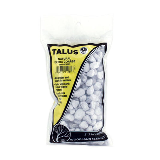 Woodland Scenics C1285 Talus, Extra Coarse Natural 21.7 in³ Bag