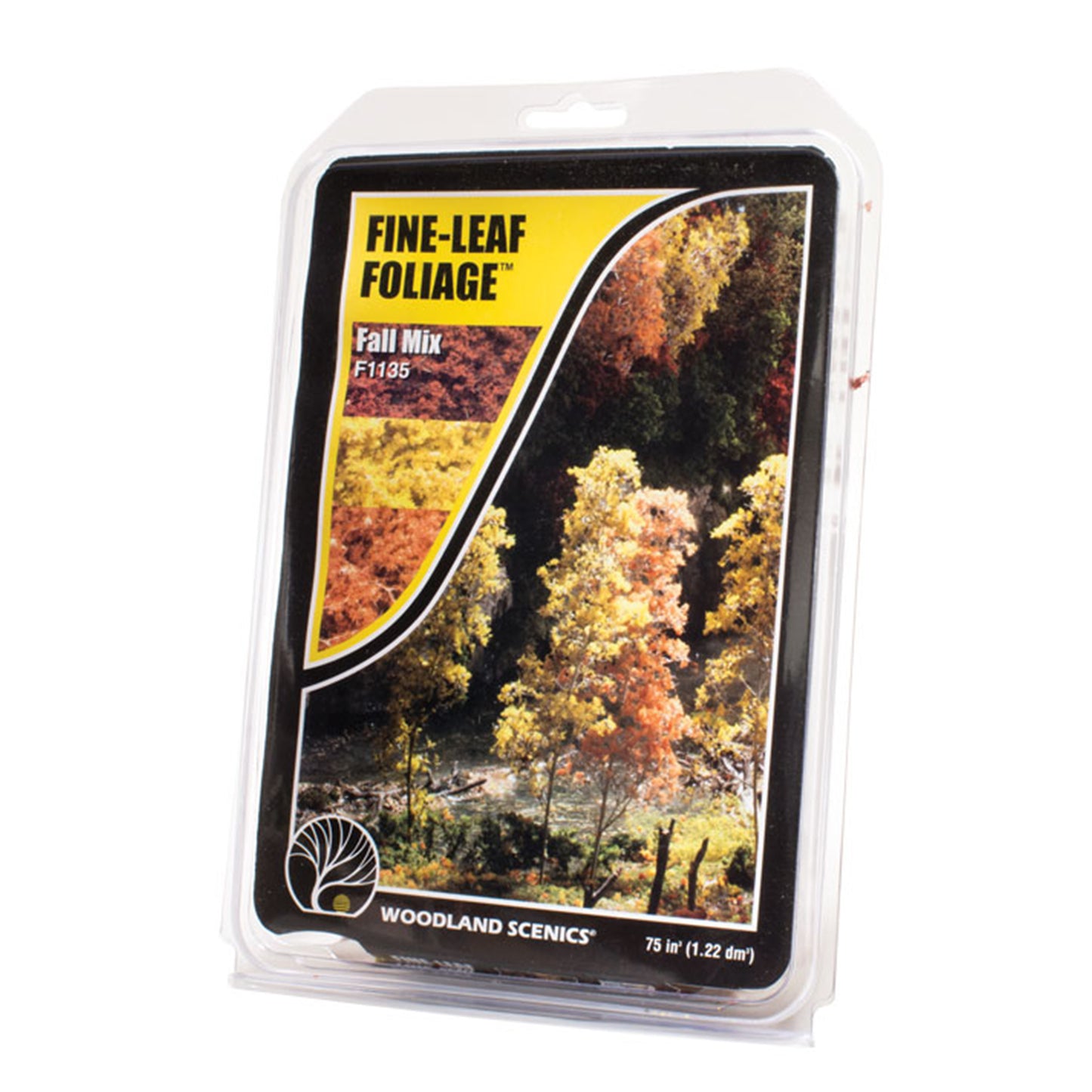 Woodland Scenics F1135 Fine-Leaf Foliage, Fall Mix 75 in³