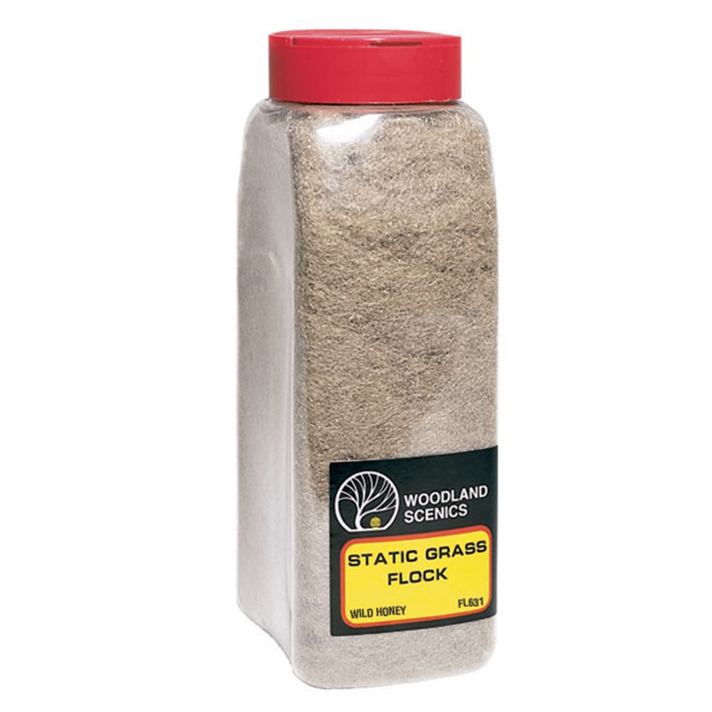 Woodland Scenics FL631 Static Grass Flock, Wild Honey