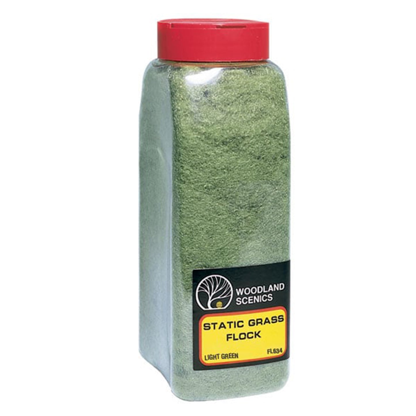 Woodland Scenics FL634 Static Grass Flock, Light Green