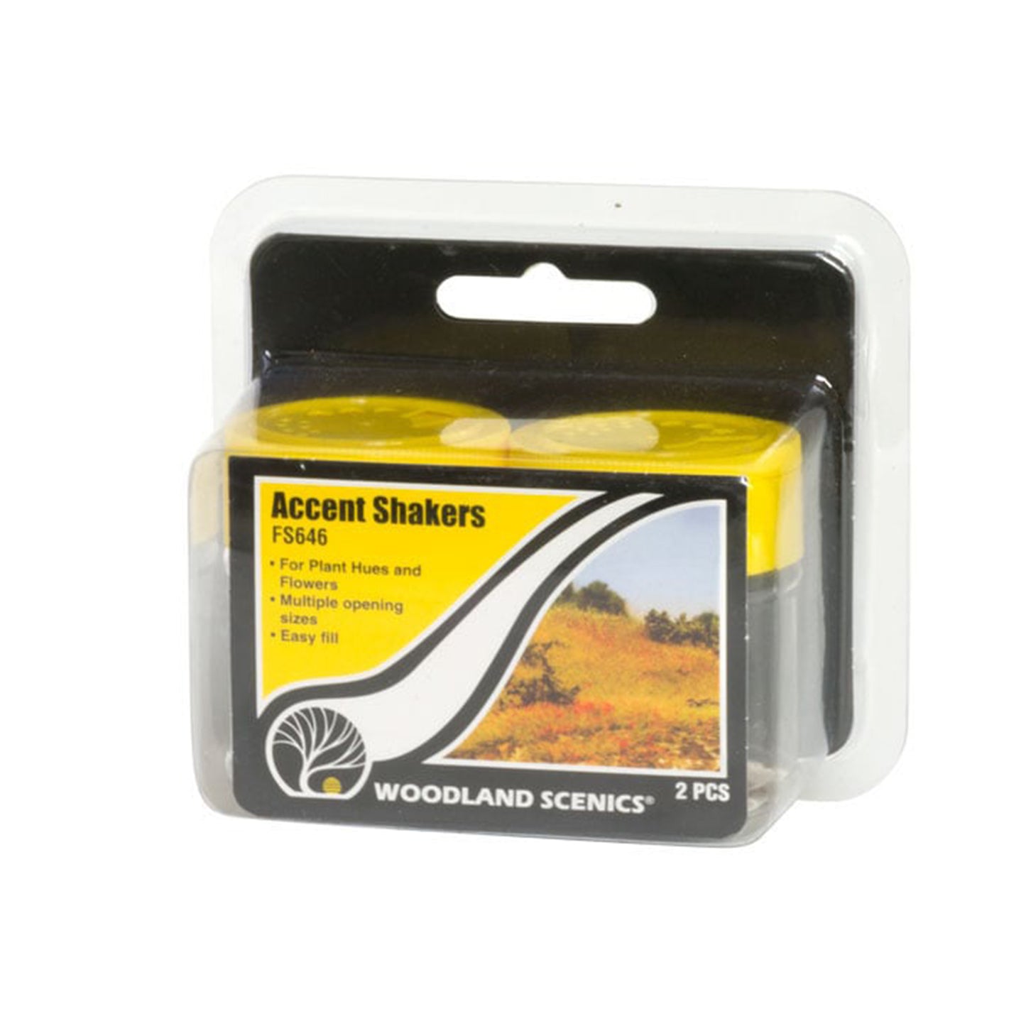 Woodland Scenics FS646 Accent Shakers, 2pcs