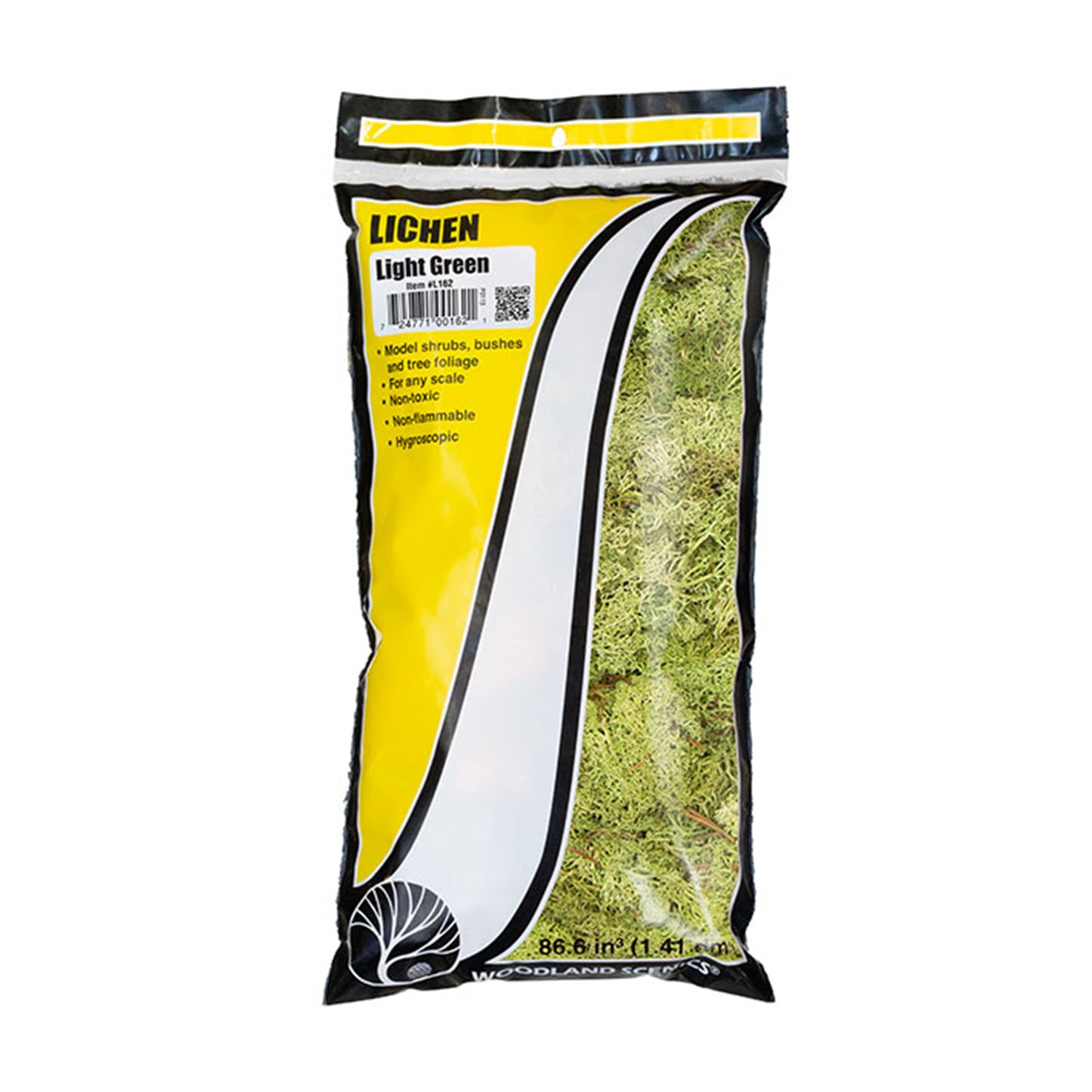 Woodland Scenics L162 Lichen, Light Green 86.6 in³