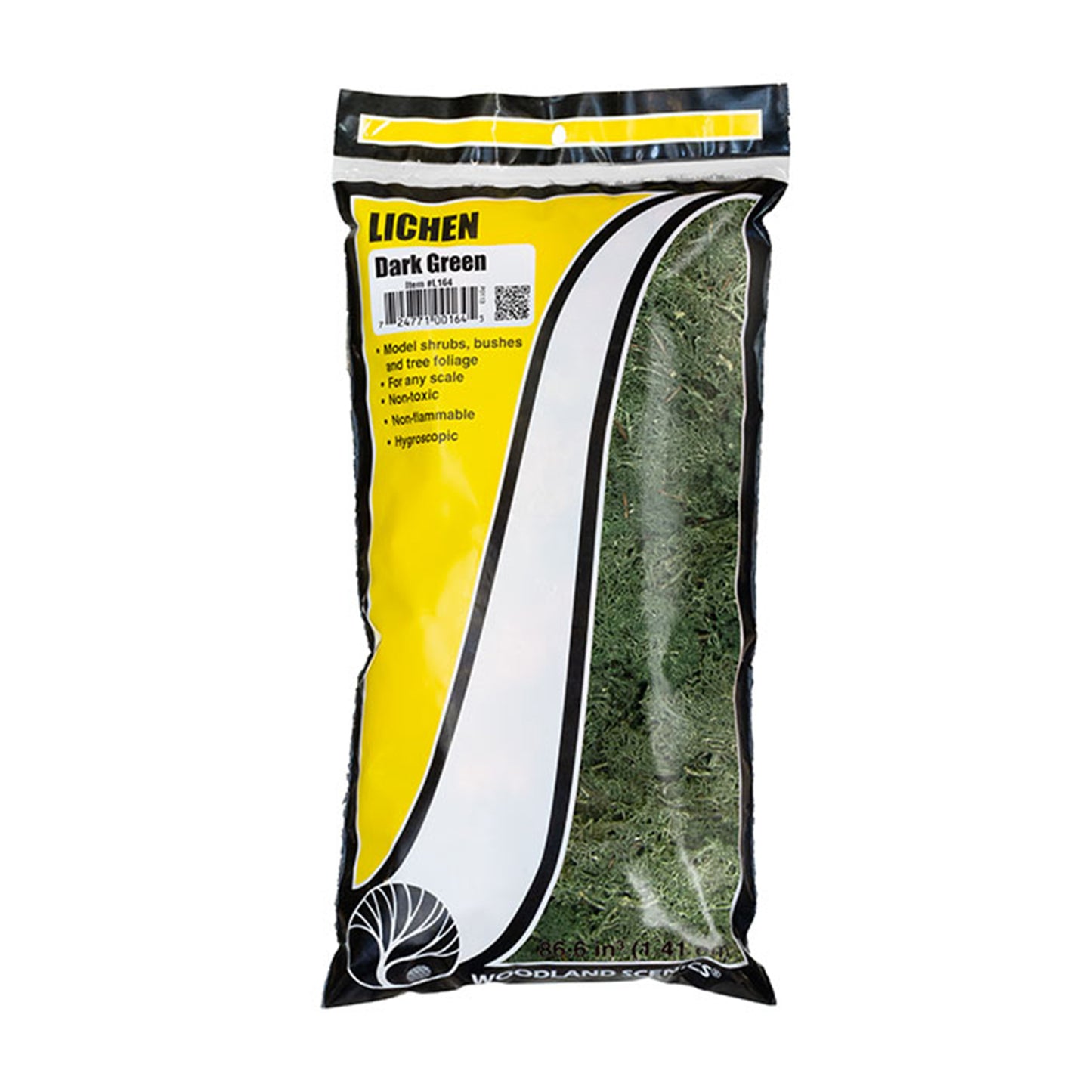 Woodland Scenics L164 Lichen, Dark Green 86.6 in³